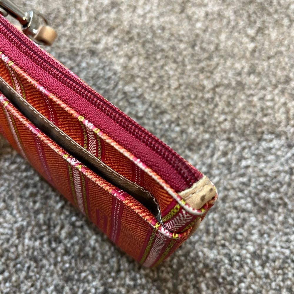 Coach Striped Wristlet - Picture 7 of 7